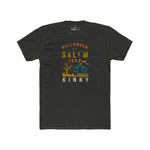 Halloween in Salem 1692 Kinky T-Shirt | Sarcastic Witch Trials Shackles Graphic Tee, Funny Dark Humor Puritan Halloween Shirt - Guilty Kick Apparel