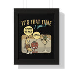 Happy Hour Fruit Facts: The Absurdist Retro Bar Poster - Guilty Kick Apparel