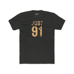 Just 91 Vintage Graphic T-Shirt Funny 1991 Birth Year Retro Tee - Guilty Kick Apparel