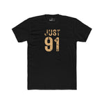 Just 91 Vintage Graphic T-Shirt Funny 1991 Birth Year Retro Tee - Guilty Kick Apparel