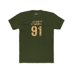 Just 91 Vintage Graphic T-Shirt Funny 1991 Birth Year Retro Tee - Guilty Kick Apparel