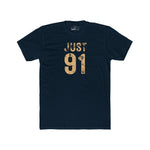 Just 91 Vintage Graphic T-Shirt Funny 1991 Birth Year Retro Tee - Guilty Kick Apparel
