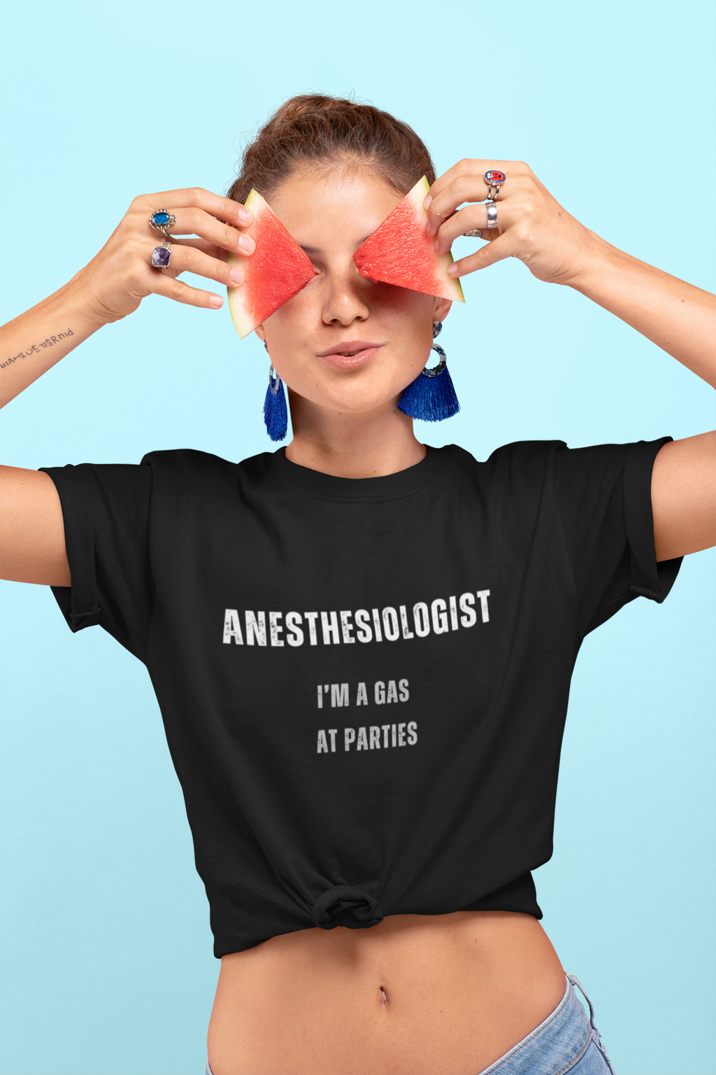 Anesthesia Pun Unisex Tee