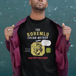 Koremlu Cream: A Vintage Parody T-Shirt of a 1930s Beauty Nightmare - Guilty Kick Apparel