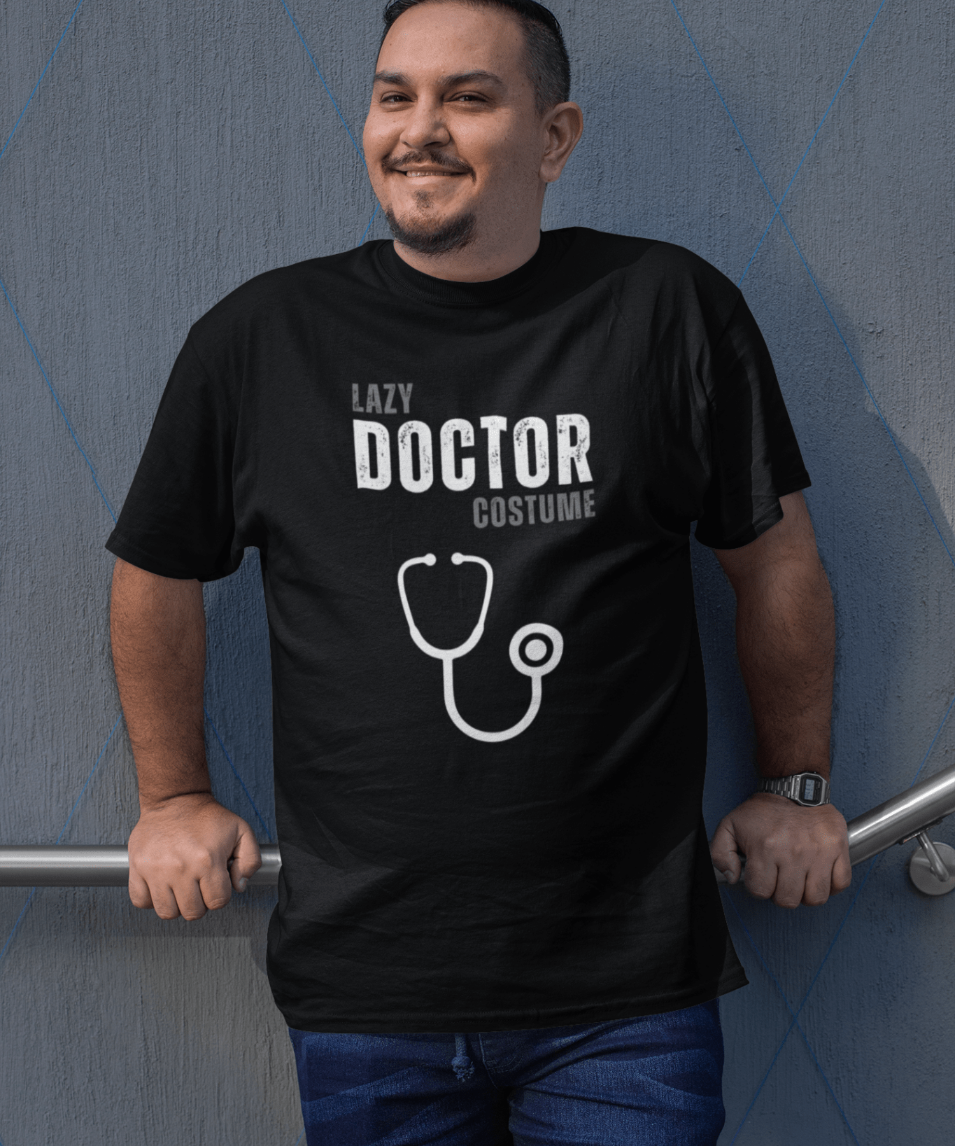 Lazy Doctor Halloween Tee - Guilty Kick Apparel