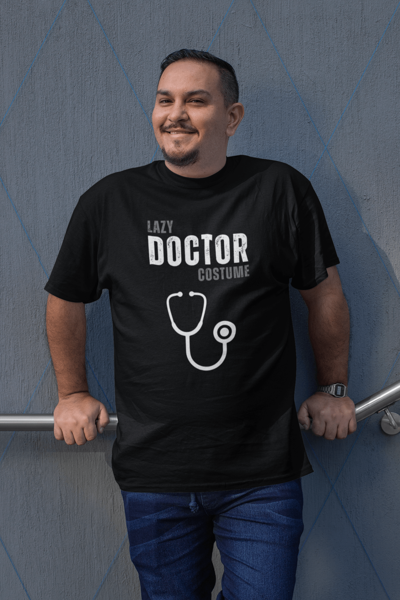 Lazy Doctor Halloween Tee - Guilty Kick Apparel