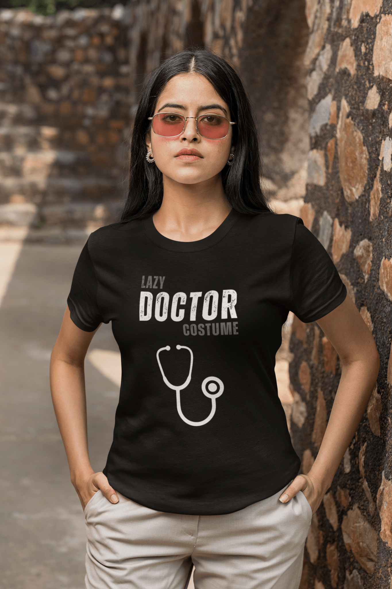 Lazy Doctor Halloween Tee - Guilty Kick Apparel