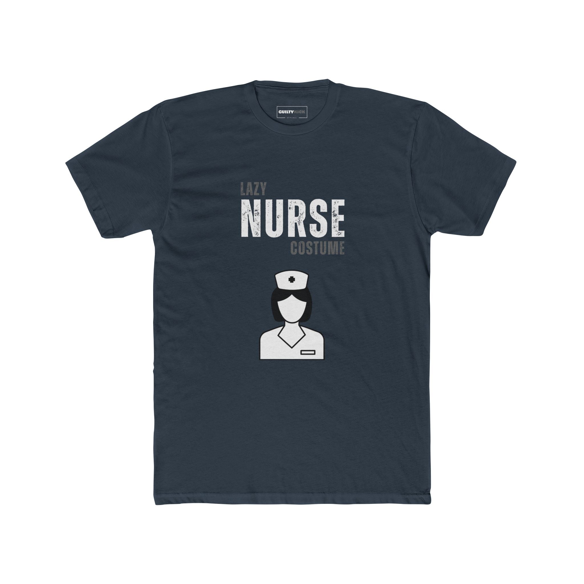 Lazy Nurse Halloween Tee - Guilty Kick Apparel