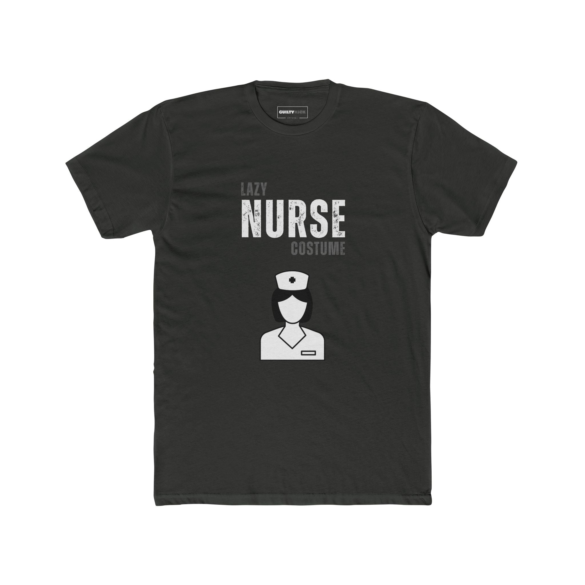 Lazy Nurse Halloween Tee - Guilty Kick Apparel