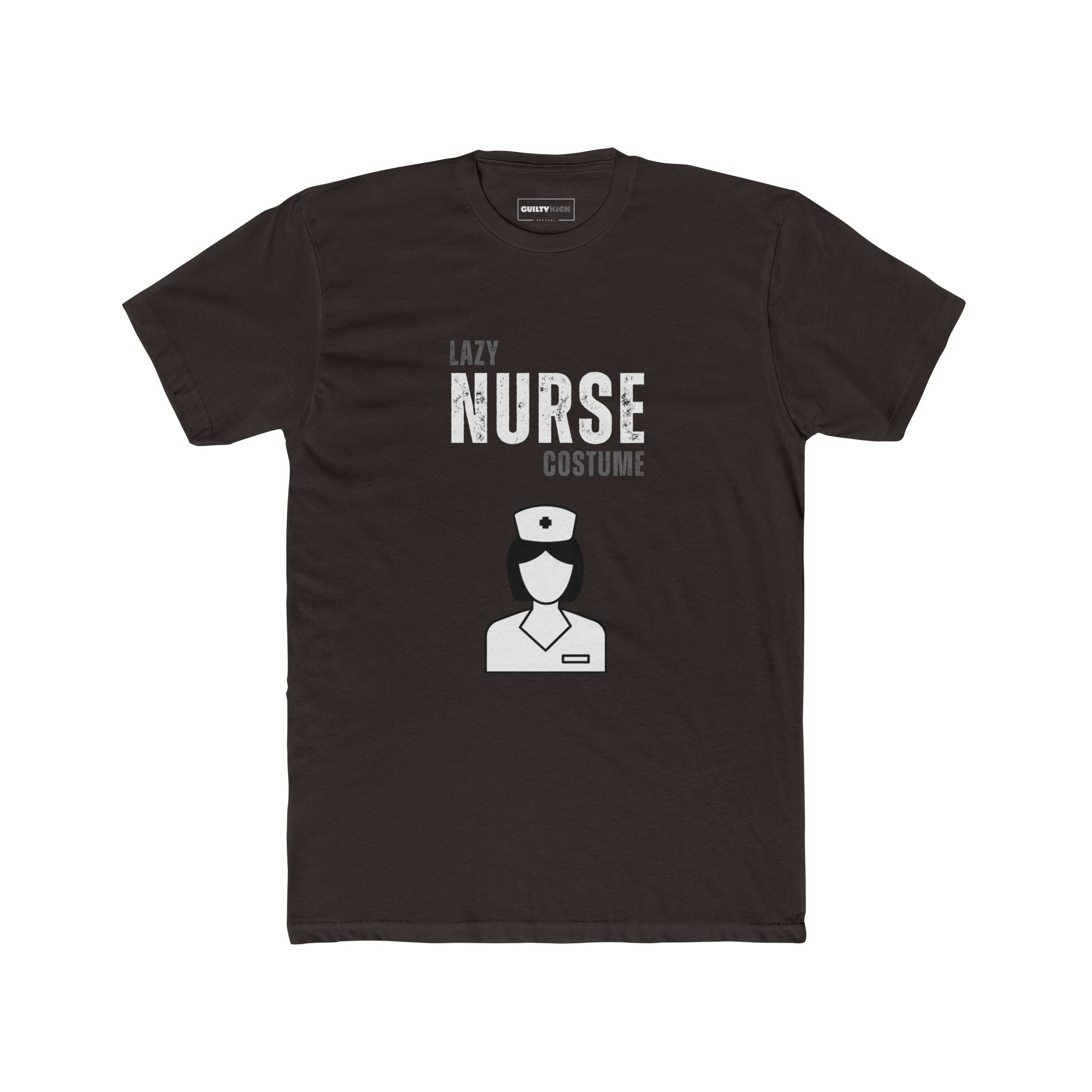 Lazy Nurse Halloween Tee - Guilty Kick Apparel