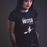Lazy Witch Tee - Unisex Tri - Blend Crew - Guilty Kick Apparel