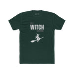 Lazy Witch Tee - Unisex Tri - Blend Crew - Guilty Kick Apparel