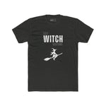 Lazy Witch Tee - Unisex Tri - Blend Crew - Guilty Kick Apparel