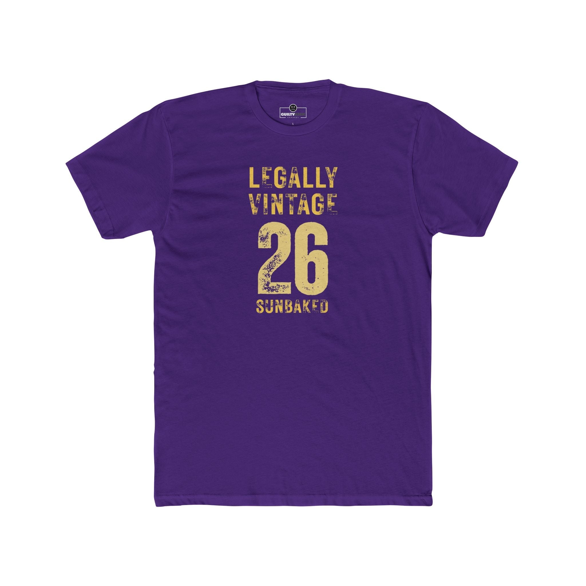 Legally Vintage 26 T-Shirt Funny current yet retro tee - Guilty Kick Apparel