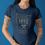 Lizzie Borden 1892 Not Guilty T-Shirt, Dark Humor True Crime Satire Graphic Tee, Eighty-One Whacks Halloween Shirt - Guilty Kick Apparel