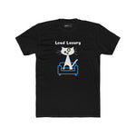 Loud Luxury Minimalist Cat T-Shirt, Mid - Century Modern Geometric Graphic Tee - Guilty Kick Apparel