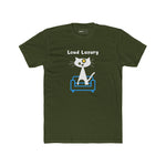 Loud Luxury Minimalist Cat T-Shirt, Mid - Century Modern Geometric Graphic Tee - Guilty Kick Apparel