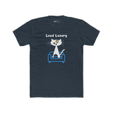 Loud Luxury Minimalist Cat T-Shirt, Mid - Century Modern Geometric Graphic Tee - Guilty Kick Apparel