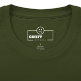 Masquerade Ball Satirical Halloween Graphic Tee, Eyes Wide Squinting Vintage Parody Shirt - Guilty Kick Apparel