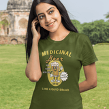 Medicinal Beer Retro Cartoon T-Shirt, Vintage 1930s Doctor Certified Liquid Bread Bartender Tee - Guilty Kick Apparel