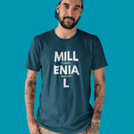 Millennial: Because Millenia L Reasons T-Shirt | Punny Generational Satire Tee - Guilty Kick Apparel