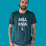 Millennial: Because Millenia L Reasons T-Shirt | Punny Generational Satire Tee - Guilty Kick Apparel