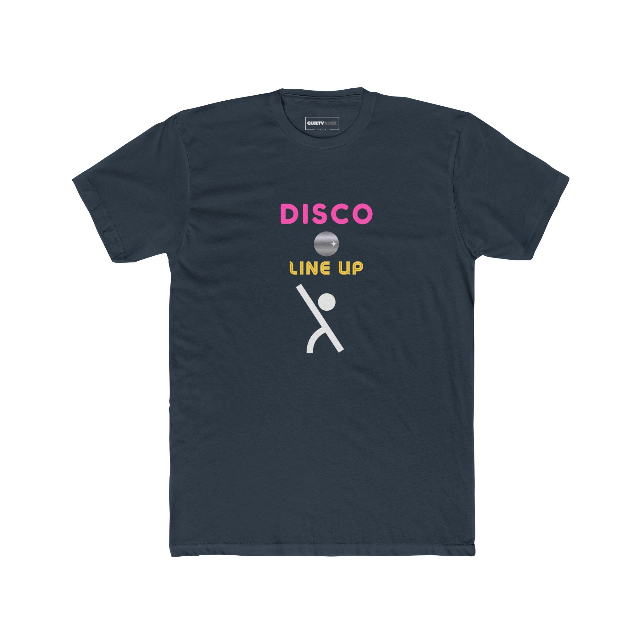 Minimalist Parody Unisex Tee - Saturday Night Fever Shapes - Guilty Kick Apparel