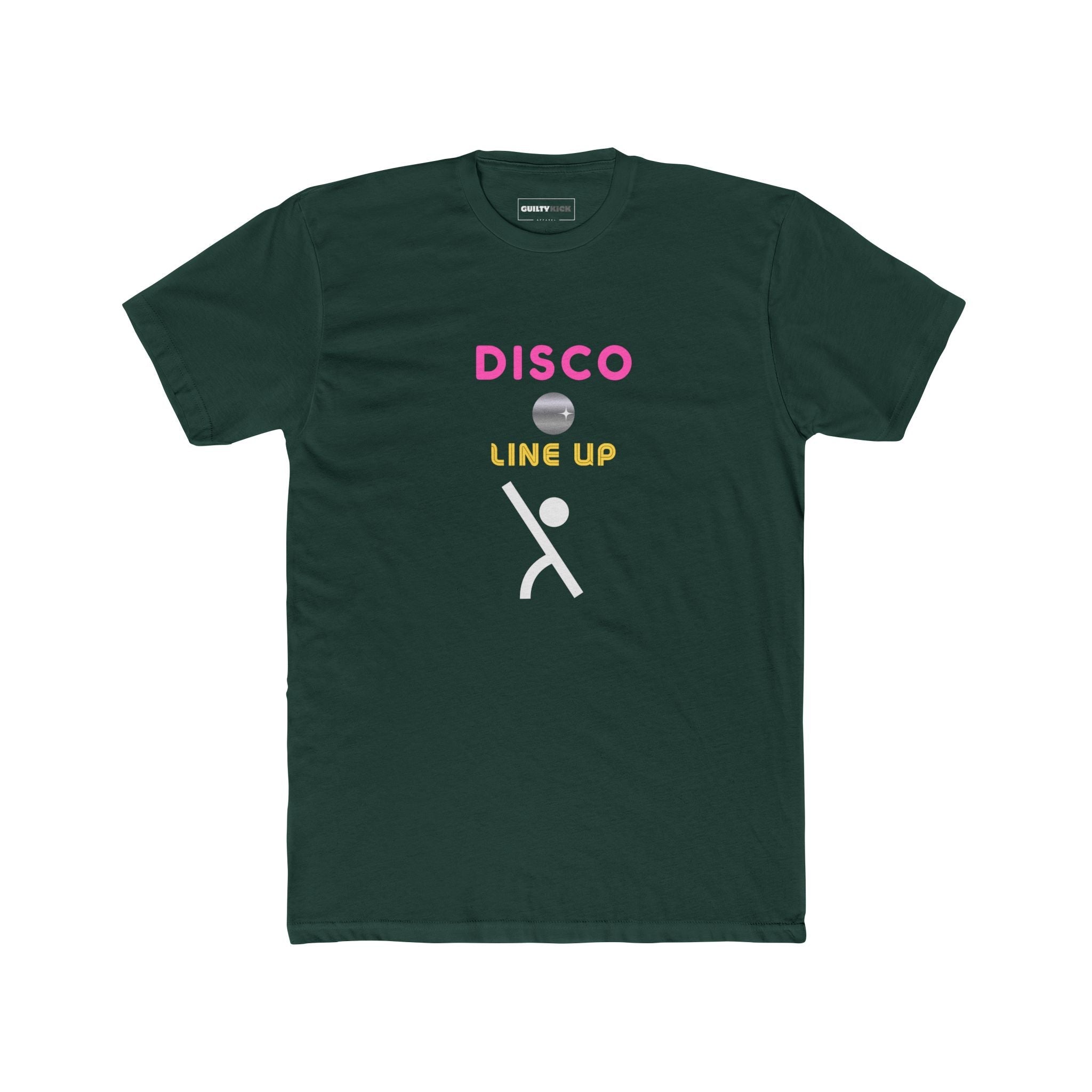 Minimalist Parody Unisex Tee - Saturday Night Fever Shapes - Guilty Kick Apparel