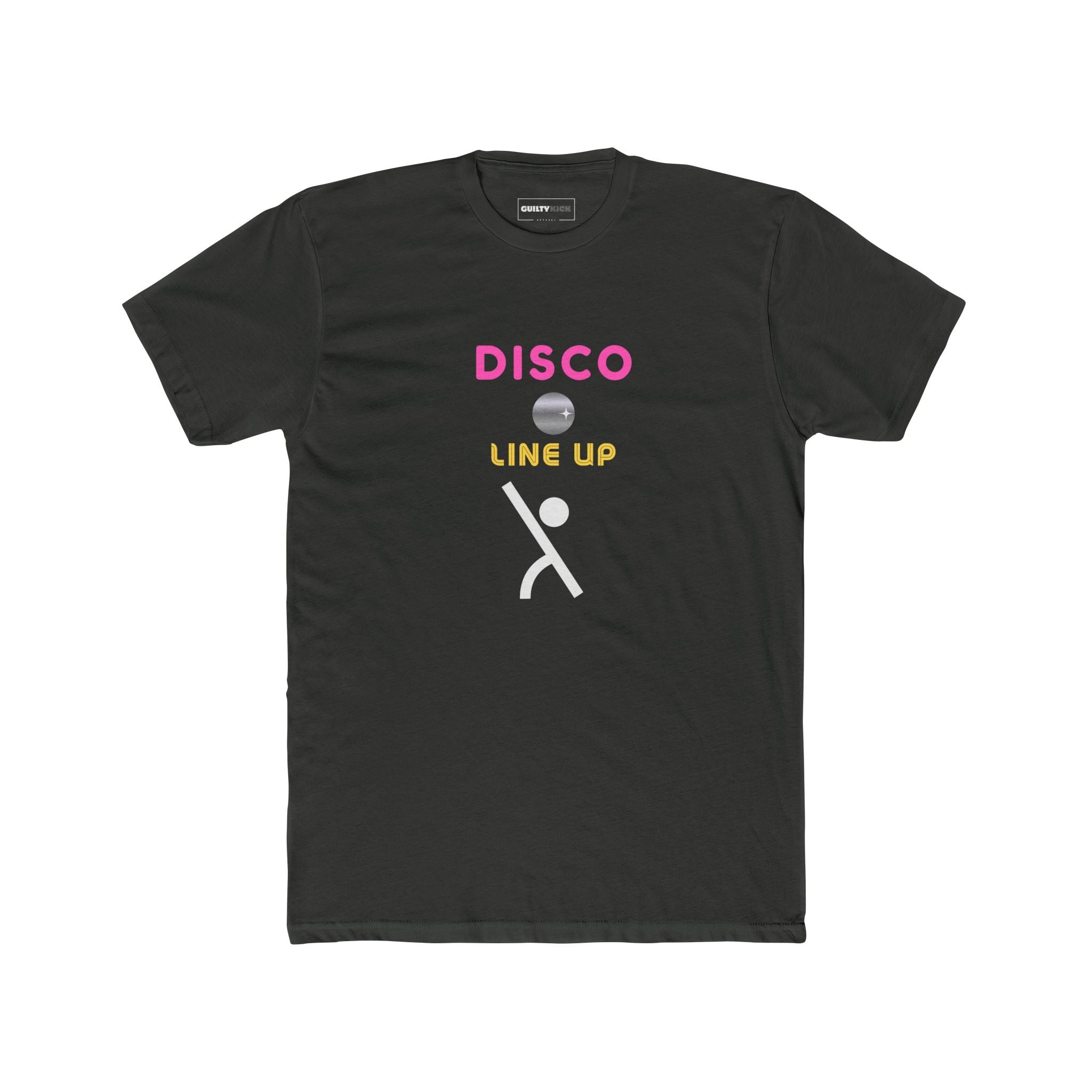 Minimalist Parody Unisex Tee - Saturday Night Fever Shapes - Guilty Kick Apparel