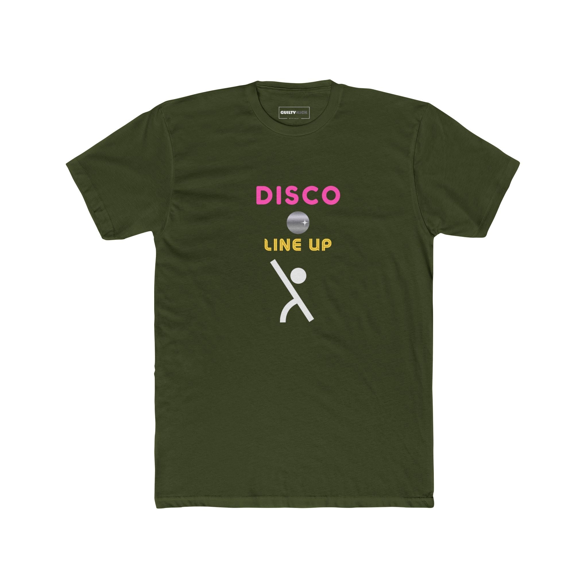 Minimalist Parody Unisex Tee - Saturday Night Fever Shapes - Guilty Kick Apparel