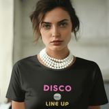 Minimalist Parody Unisex Tee - Saturday Night Fever Shapes - Guilty Kick Apparel