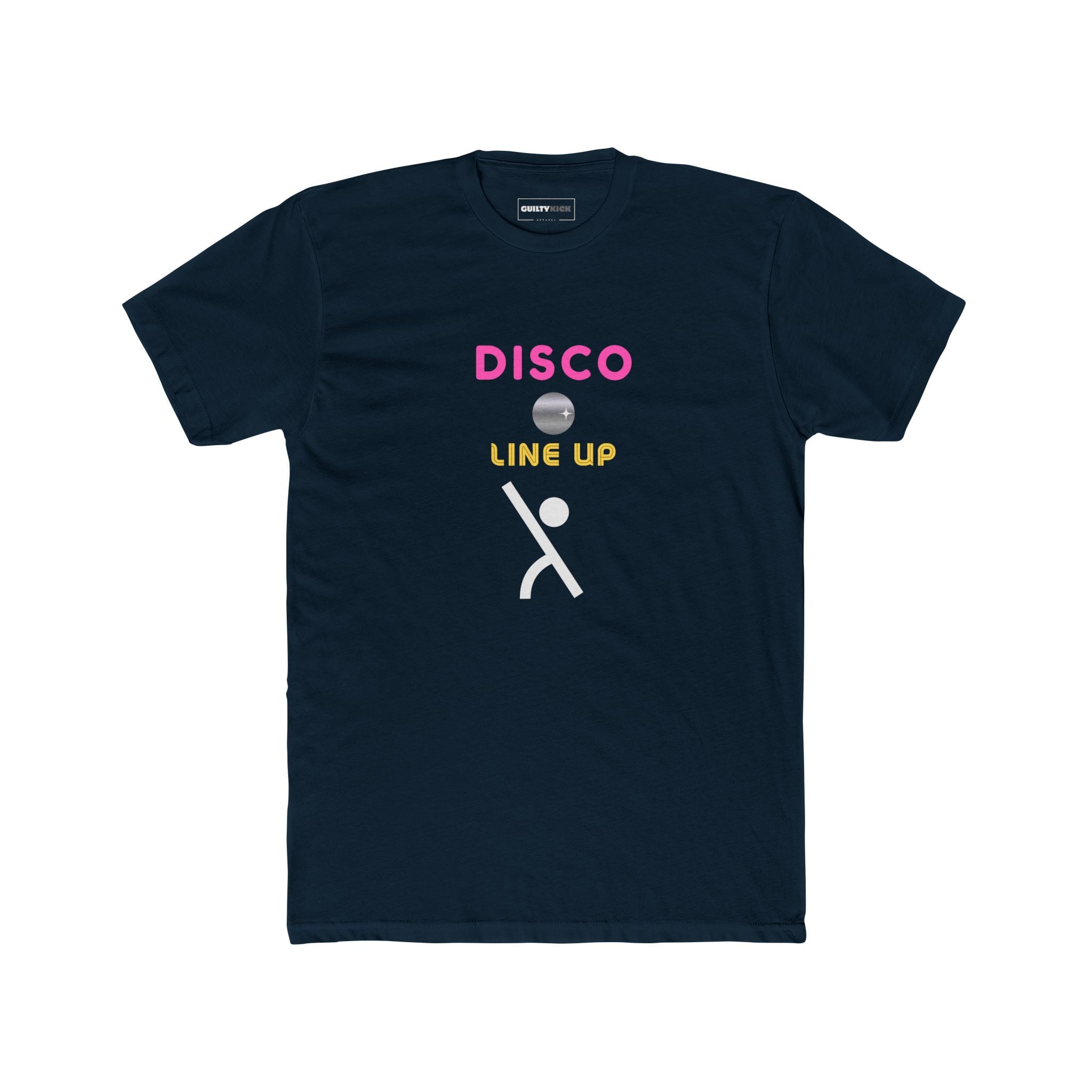 Minimalist Parody Unisex Tee - Saturday Night Fever Shapes - Guilty Kick Apparel