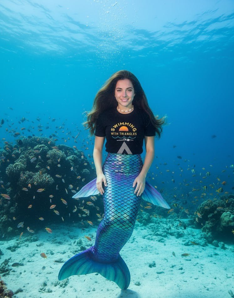 Minimalist Shapes Jaws Movie Parody Tee - Guilty Kick Apparel