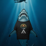 Minimalist Shapes Jaws Movie Parody Tee - Guilty Kick Apparel