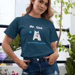 Mr. Dink: My Pickleball Partner Minimalist Geometric Dog Sports Humor T-Shirt - Guilty Kick Apparel