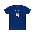 Mr. Dink: My Pickleball Partner Minimalist Geometric Dog Sports Humor T-Shirt - Guilty Kick Apparel