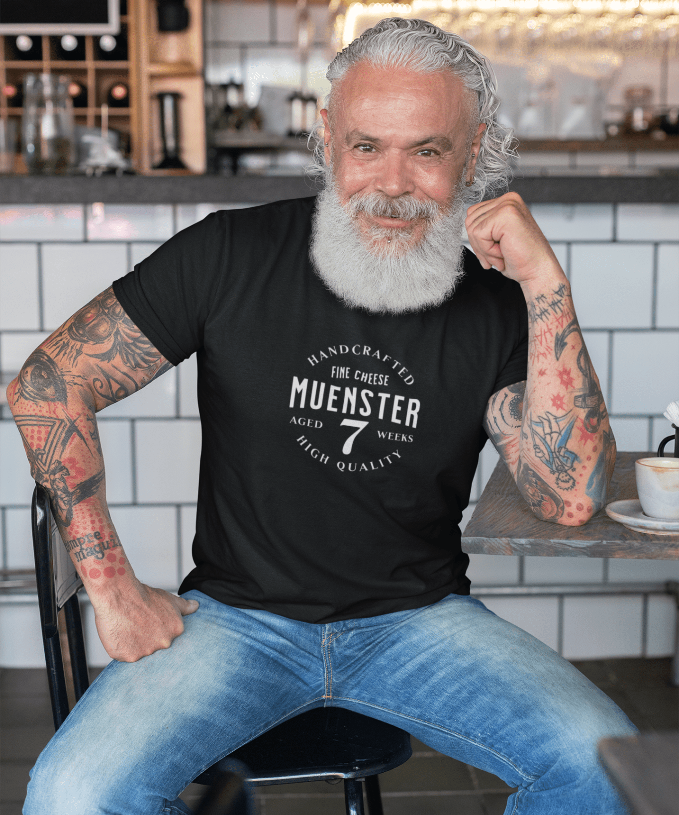 Muenster Cheese Parody Tee - Guilty Kick Apparel