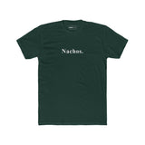 Nachos. Minimalist Anti - Design MoodText T-Shirt | Ironic Snack Food Tee - Guilty Kick Apparel