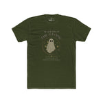 Never Trust The Living Ghost Graphic T-Shirt | Dead Inside Funny Halloween Tee | Vintage Sarcastic Spooky Graphic Shirt - Guilty Kick Apparel