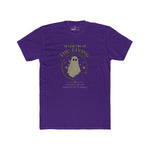 Never Trust The Living Ghost Graphic T-Shirt | Dead Inside Funny Halloween Tee | Vintage Sarcastic Spooky Graphic Shirt - Guilty Kick Apparel