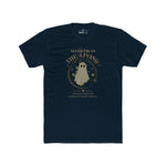 Never Trust The Living Ghost Graphic T-Shirt | Dead Inside Funny Halloween Tee | Vintage Sarcastic Spooky Graphic Shirt - Guilty Kick Apparel