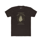 Never Trust The Living Ghost Graphic T-Shirt | Dead Inside Funny Halloween Tee | Vintage Sarcastic Spooky Graphic Shirt - Guilty Kick Apparel