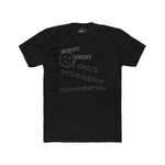 Nobody Knows I Can't Pronounce Charcuterie Funny Foodie Satire T-Shirt - Guilty Kick Apparel
