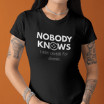 Nobody Knows I Eat Cereal For Dinner Funny Adulting Satire Shirt - Guilty Kick Apparel