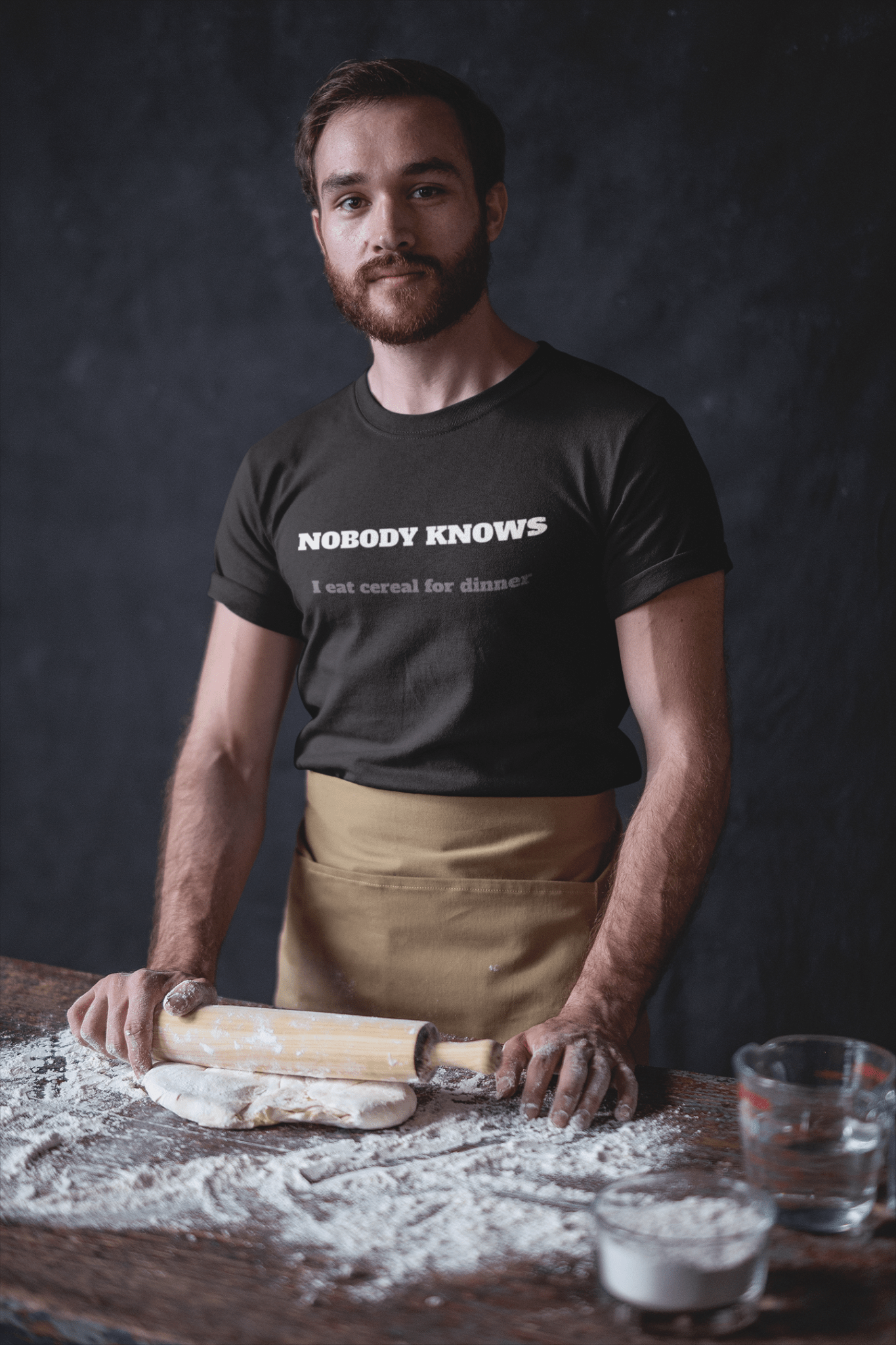 Nobody Knows I eat cereal for dinner - Guilty Kick Apparel