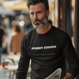 Nobody Knows I wear socks to bed - Guilty Kick Apparel