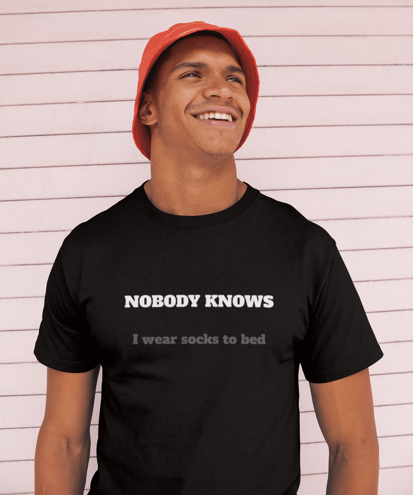 Nobody Knows I wear socks to bed - Guilty Kick Apparel