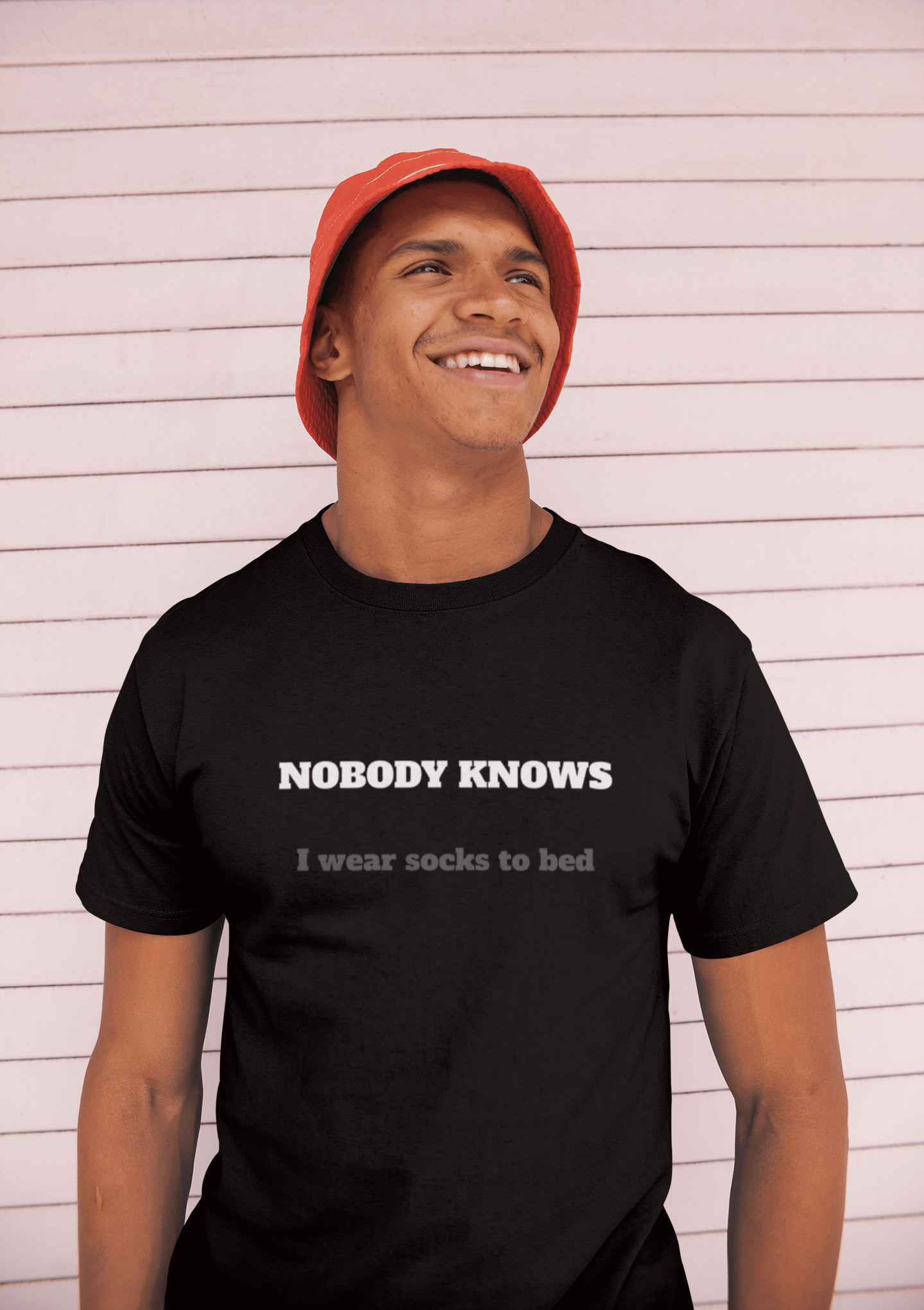 Nobody Knows I wear socks to bed - Guilty Kick Apparel