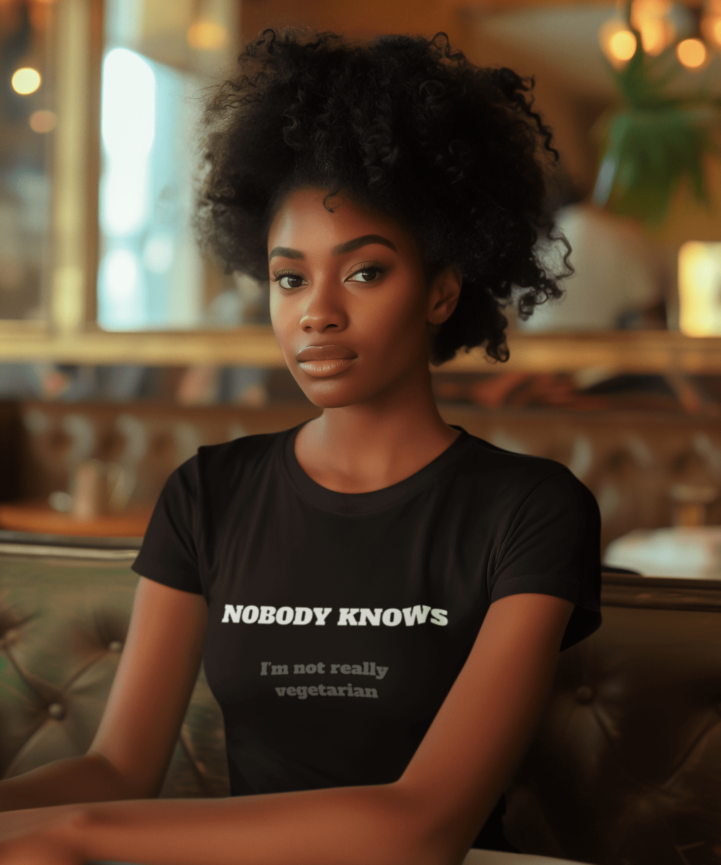 Nobody Knows I'm not really vegetarian - Guilty Kick Apparel