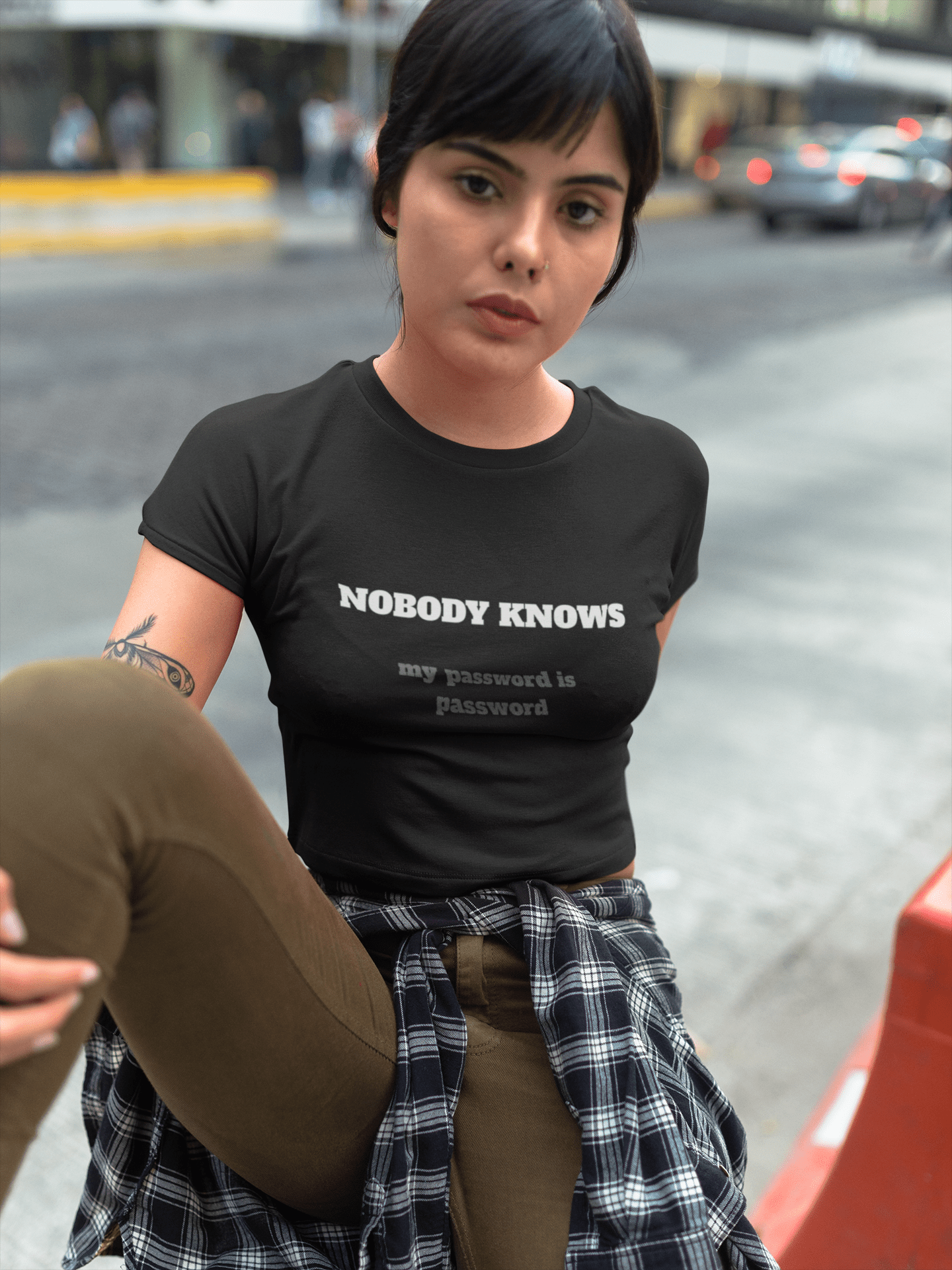 Nobody Knows my password is password - Guilty Kick Apparel